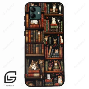 قاب گوشی سامسونگ ای 04 (Galaxy A04 ) طرح کتابخانه کد 2675