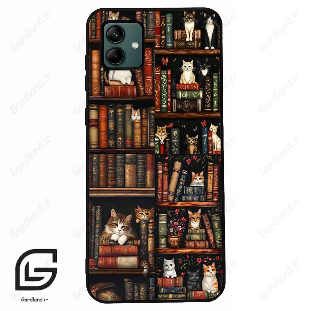 قاب گوشی سامسونگ ای 04 (Galaxy A04 ) طرح کتابخانه کد 2675