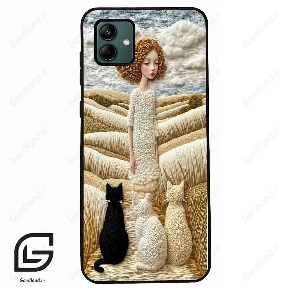قاب گوشی سامسونگ ای 04 (Galaxy A04 ) طرح دخترانه کد 2679