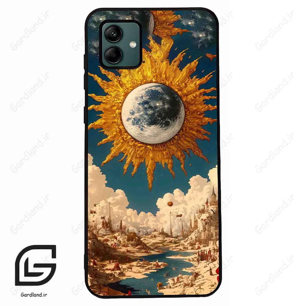 قاب گوشی سامسونگ ای 04 (Galaxy A04 ) طرح خورشید کد 2694