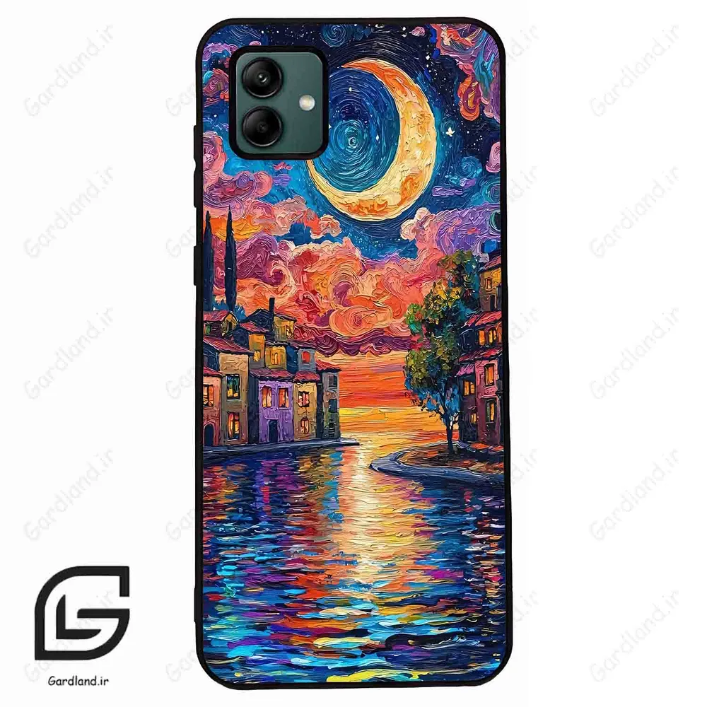 قاب گوشی سامسونگ ای 04 (Galaxy A04 ) طرح ماه کد 2699