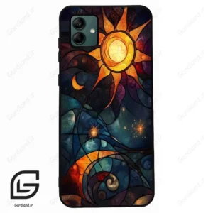قاب گوشی سامسونگ ای 04 (Galaxy A04 ) طرح خورشید کد 2707