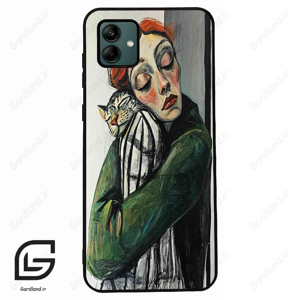قاب گوشی سامسونگ ای 04 (Galaxy A04 ) طرح گربه کد 2709