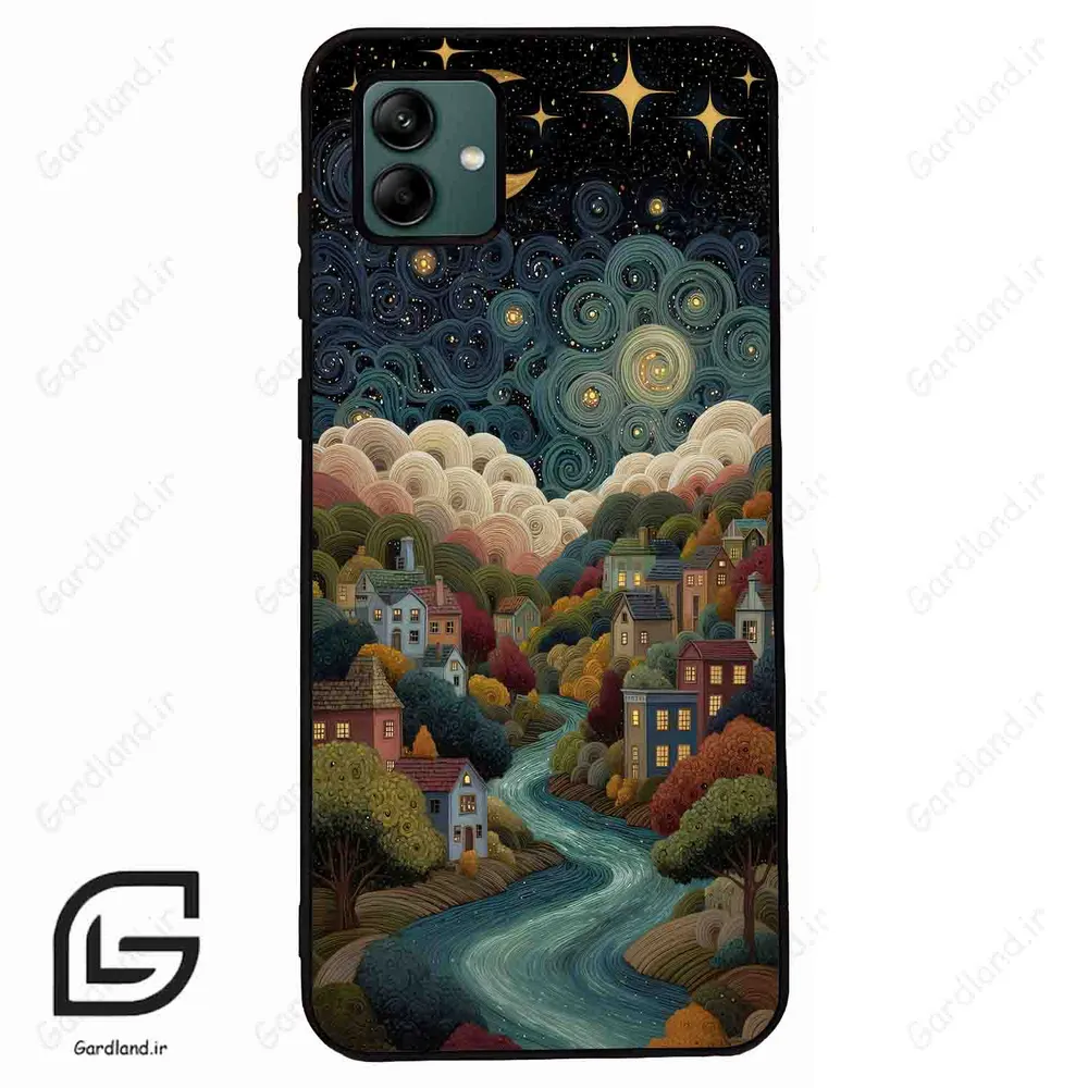 قاب گوشی سامسونگ ای 04 (Galaxy A04 ) طرح دهکده کد 2736