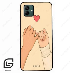 قاب گوشی سامسونگ ای 04 (Galaxy A04 ) طرح عشق کد 2738