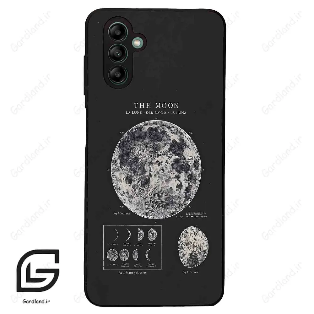 قاب گوشی سامسونگ ای 04 اس (Galaxy A04S ) طرح ماه کد 2175