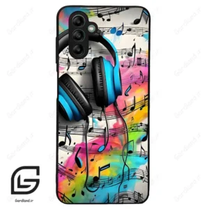 قاب گوشی سامسونگ ای 04 اس (Galaxy A04S ) طرح موسیقی کد 2482