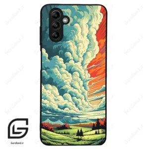 قاب گوشی سامسونگ ای 04 اس (Galaxy A04S ) طرح ابرنگی کد 2491