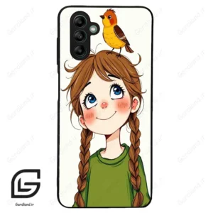 قاب گوشی سامسونگ ای 04 اس (Galaxy A04S ) طرح دختر کد 2640