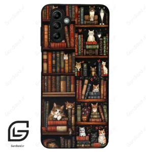قاب گوشی سامسونگ ای 04 اس (Galaxy A04S ) طرح کتابخانه کد 2675