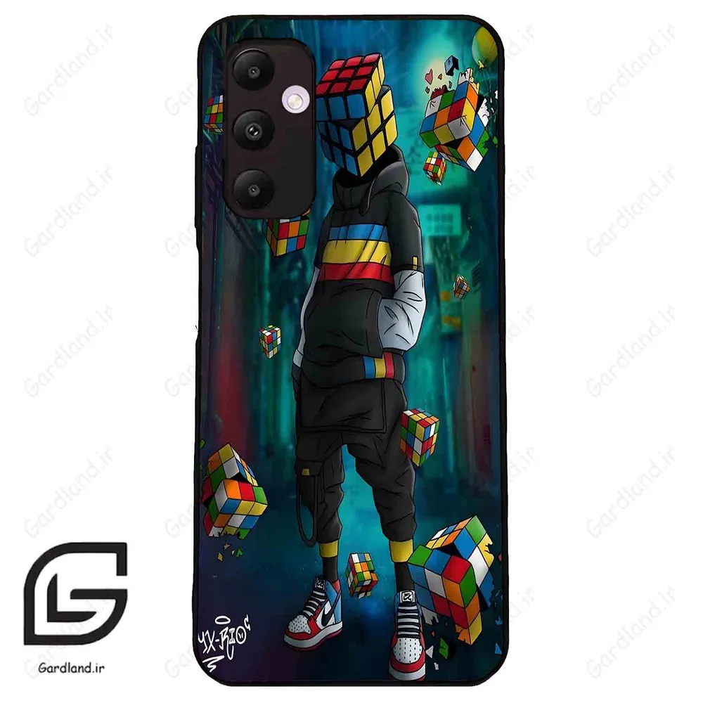 قاب گوشی سامسونگ ای 05 اس (Galaxy A05s ) طرح مکعب کد 2229
