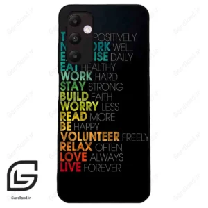 قاب گوشی سامسونگ ای 05 اس (Galaxy A05s ) طرح متن کد 2332