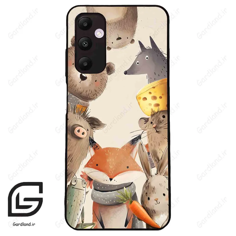 قاب گوشی سامسونگ ای 05 اس (Galaxy A05s ) طرح حیوانات کد 2338