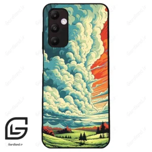 قاب گوشی سامسونگ ای 05 اس (Galaxy A05s ) طرح ابرنگی کد 2491