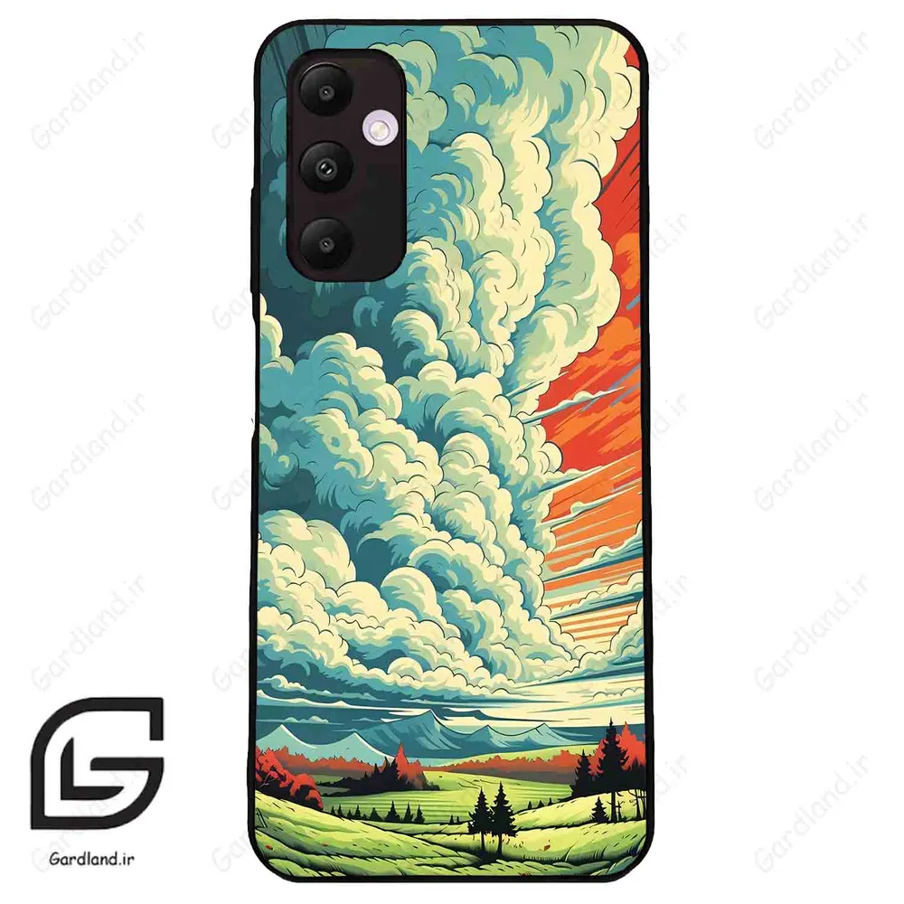 قاب گوشی سامسونگ ای 05 اس (Galaxy A05s ) طرح ابرنگی کد 2491