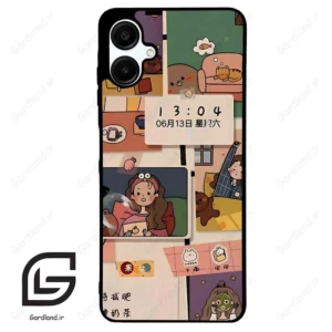 قاب گوشی سامسونگ ای 06 (Galaxy A06 ) طرح دخترانه کد 2254