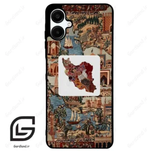 قاب گوشی سامسونگ ای 06 (Galaxy A06 ) طرح نقشه ایران کد 2287