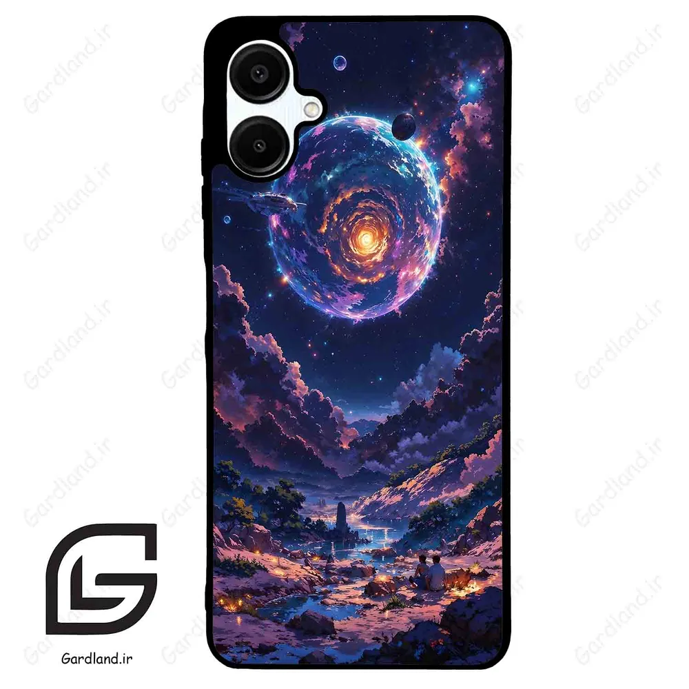 قاب گوشی سامسونگ ای 06 (Galaxy A06 ) طرح ماه کد 2344