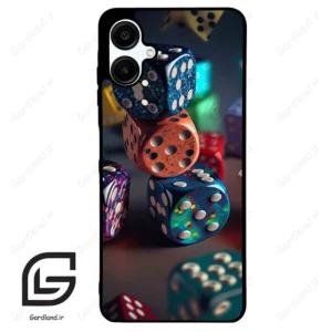 قاب گوشی سامسونگ ای 06 (Galaxy A06 ) طرح تاس کد 2556