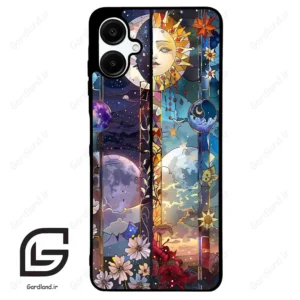 قاب گوشی سامسونگ ای 06 (Galaxy A06 ) طرح ماه کد 2695