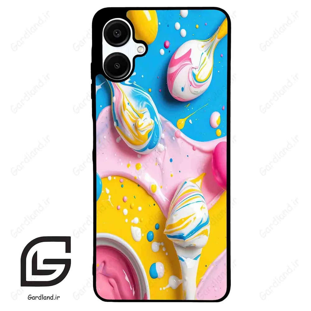 قاب گوشی سامسونگ ای 06 (Galaxy A06 ) طرح رنگارنگ کد 2793
