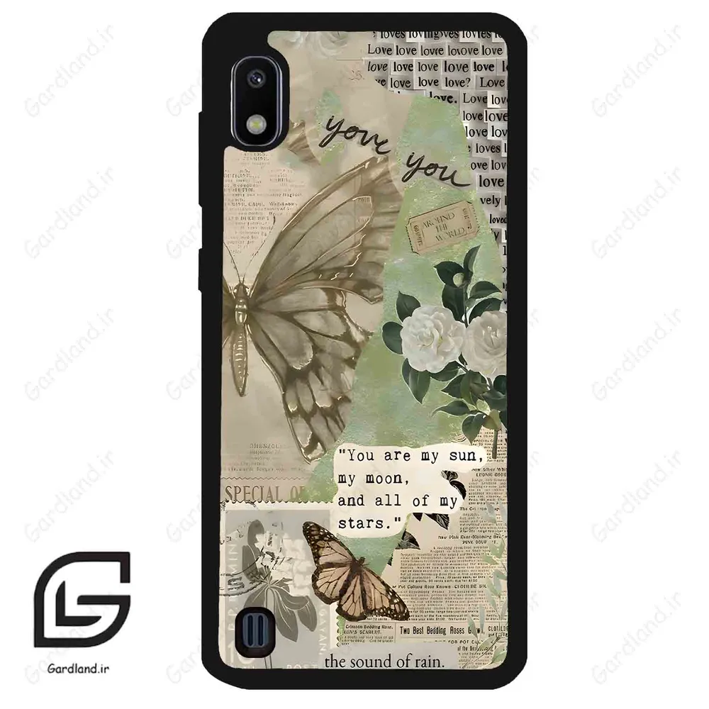 قاب گوشی سامسونگ ای 10 (Galaxy A10 ) طرح پروانه کد 2244