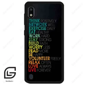 قاب گوشی سامسونگ ای 10 (Galaxy A10 ) طرح متن کد 2332