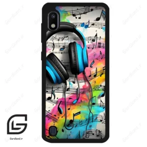 قاب گوشی سامسونگ ای 10 (Galaxy A10 ) طرح موسیقی کد 2482