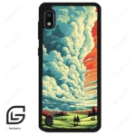 قاب گوشی سامسونگ ای 10 (Galaxy A10 ) طرح ابرنگی کد 2491