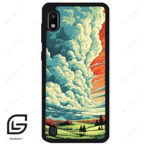 قاب گوشی سامسونگ ای 10 (Galaxy A10 ) طرح ابرنگی کد 2491