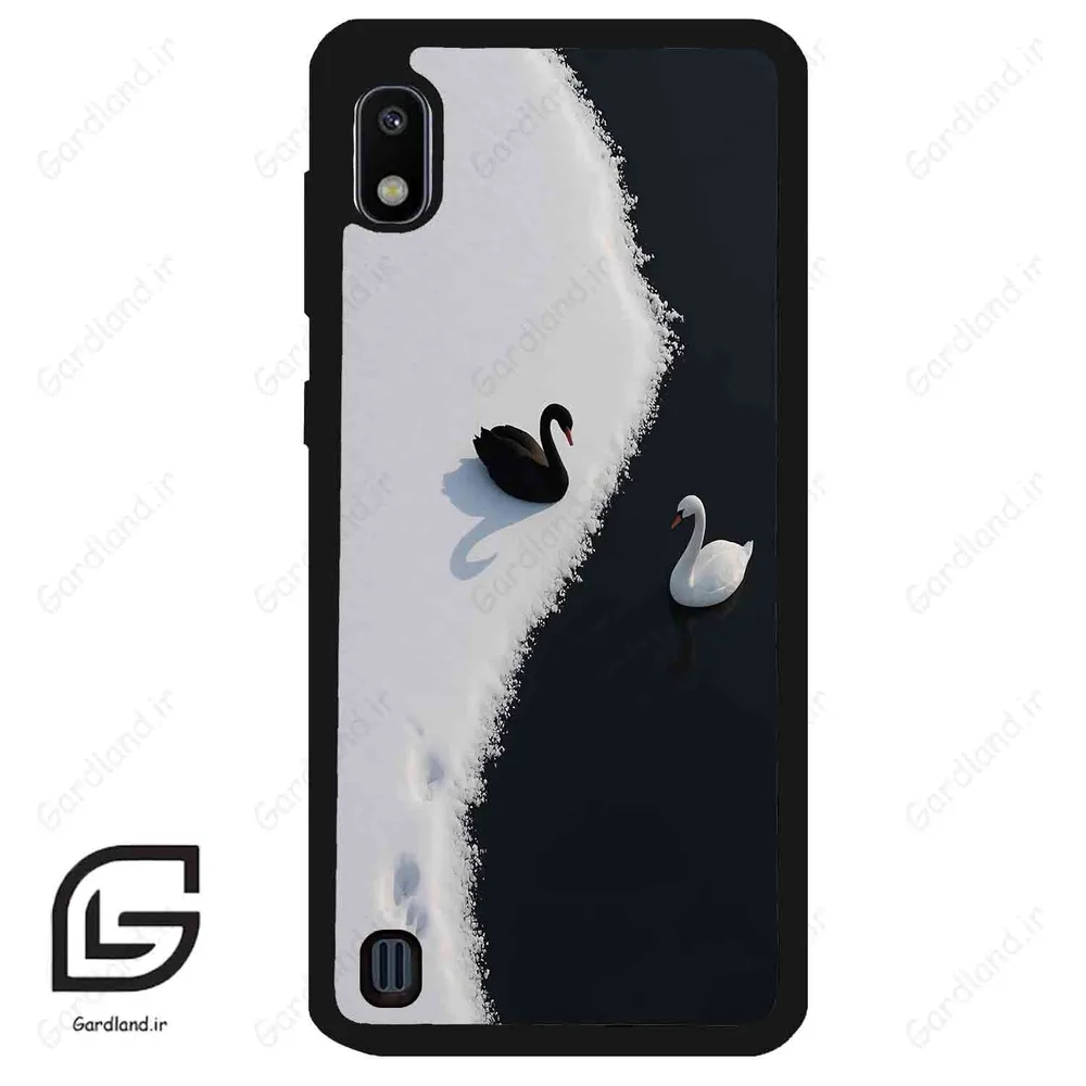 قاب گوشی سامسونگ ای 10 (Galaxy A10 ) طرح قو کد 2804