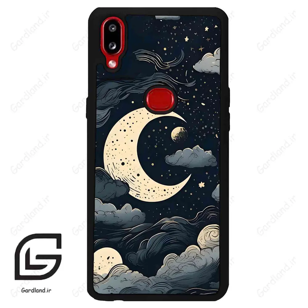 قاب گوشی سامسونگ ای 10 اس (Galaxy A10s ) طرح ماه کد 2173