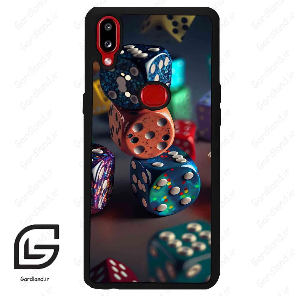 قاب گوشی سامسونگ ای 10 اس (Galaxy A10s ) طرح تاس کد 2556