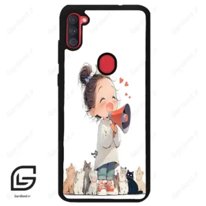 قاب گوشی سامسونگ ای 11 (Galaxy A11 ) طرح دخترانه کد 2027