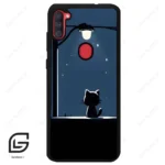 قاب گوشی سامسونگ ای 11 (Galaxy A11 ) طرح گربه کد 2098