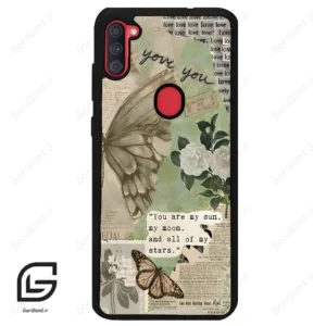 قاب گوشی سامسونگ ای 11 (Galaxy A11 ) طرح پروانه کد 2244