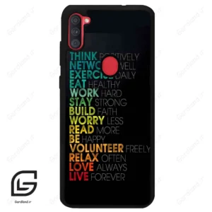 قاب گوشی سامسونگ ای 11 (Galaxy A11 ) طرح متن کد 2332