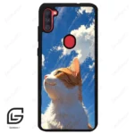 قاب گوشی سامسونگ ای 11 (Galaxy A11 ) طرح گربه کد 2366