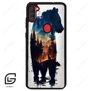 قاب گوشی سامسونگ ای 11 (Galaxy A11 ) طرح خرس کد 2449