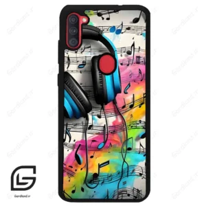 قاب گوشی سامسونگ ای 11 (Galaxy A11 ) طرح موسیقی کد 2482