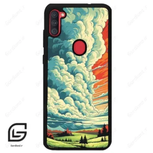قاب گوشی سامسونگ ای 11 (Galaxy A11 ) طرح ابرنگی کد 2491