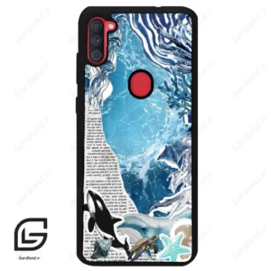 قاب گوشی سامسونگ ای 11 (Galaxy A11 ) طرح دریا کد 2516