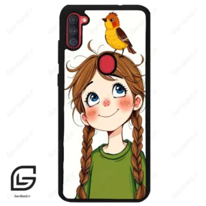 قاب گوشی سامسونگ ای 11 (Galaxy A11 ) طرح دختر کد 2640