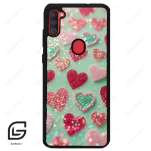 قاب گوشی سامسونگ ای 11 (Galaxy A11 ) طرح قلب کد 2812