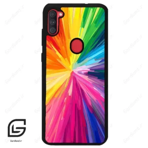 قاب گوشی سامسونگ ای 11 (Galaxy A11 ) طرح رنگارنگ کد 2877