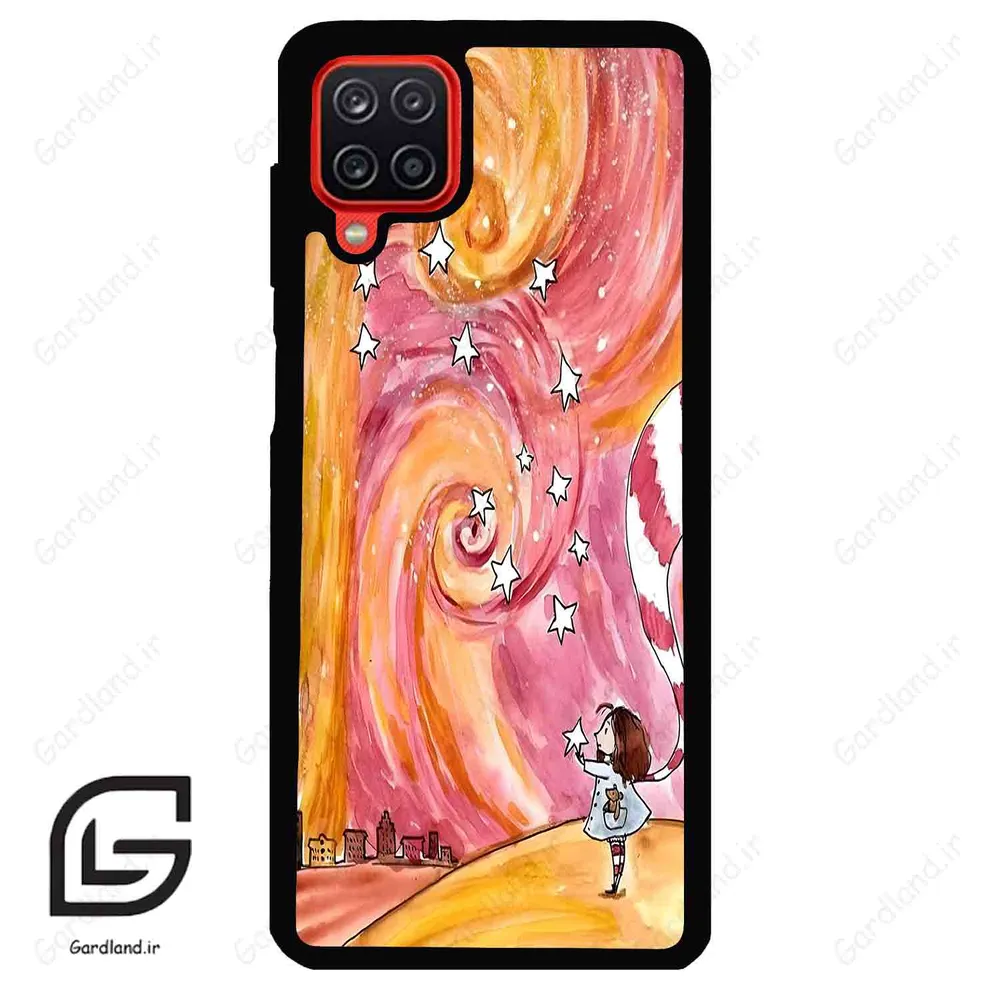 قاب گوشی سامسونگ ای 12 (Galaxy A12 ) طرح دخترانه کد 2006