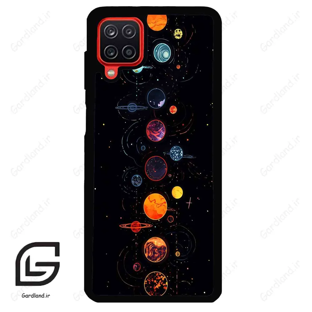 قاب گوشی سامسونگ ای 12 (Galaxy A12 ) طرح کهکشان کد 2062