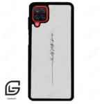قاب گوشی سامسونگ ای 12 (Galaxy A12 ) طرح نوشته کد 2065