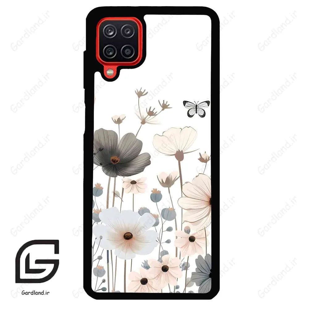 قاب گوشی سامسونگ ای 12 (Galaxy A12 ) طرح گل کد 2081