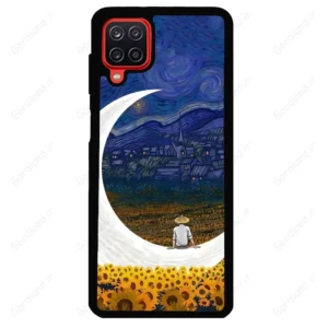قاب گوشی سامسونگ ای 12 (Galaxy A12 ) طرح ماه کد 2125